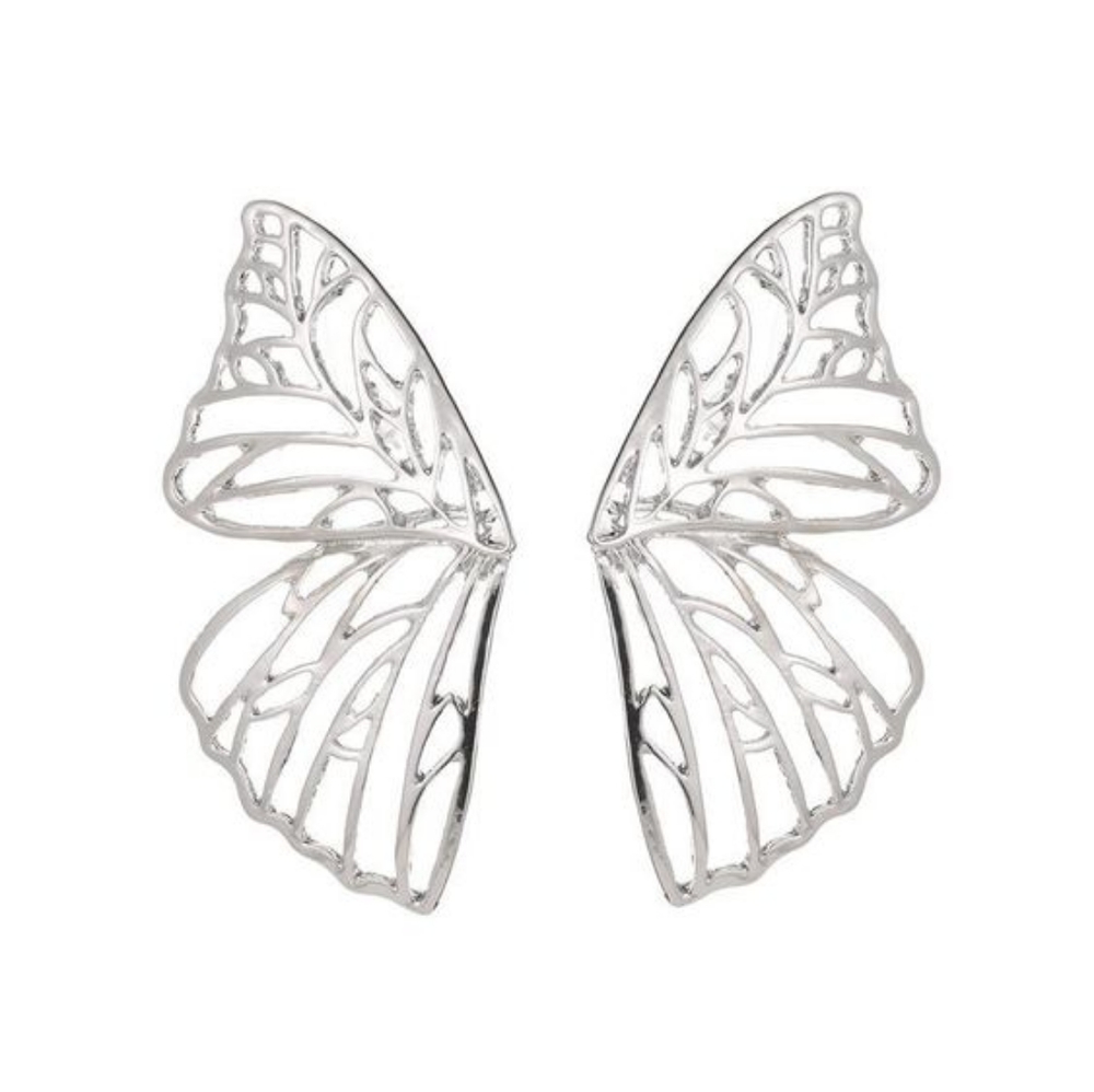 Winged Stencil Earrings